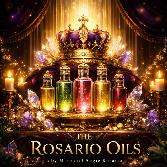Crowned & Covered Oil - Protection + Banishment + Love and Light